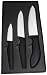 Pradel Excellence SC003BA Confezione 3 Coltelli in Ceramica (7.5 cm - 12.5 cm - 15 cm)