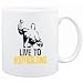 New  Live To Bodybuilding  Mug Sports