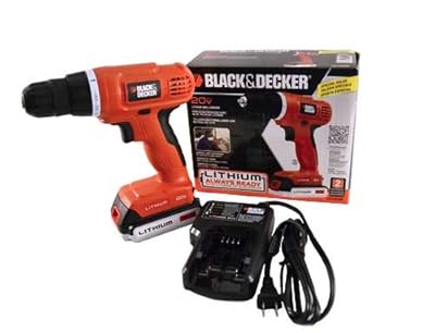 Black & Decker LD120CBFR 20V MAX Cordless Lithium-Ion 3/8 in. Drill Driver