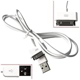 Dock Connector to USB 2.0 Cable for iPod and iPhone (White)