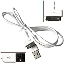 Dock Connector to USB 2.0 Cable for iPod and iPhone (White)