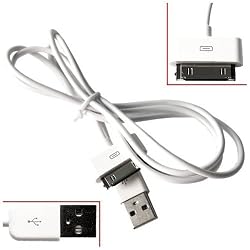 Dock Connector to USB 2.0 Cable for iPod and iPhone (White)