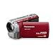 Panasonic HDC-SD10 High Definition Flash Memory Camcorder With 16x Optical Zoom - Red