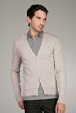 J. Lindeberg Lymac True Merino Ivory Cardigan