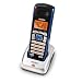 Uniden DCX200BLU DECT 6.0 Accessory Handset and Charging Cradle for the DECT2000/DECT 3000 Series Phones (Blue)