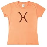 Pisces Symbol Ladies T-Shirt