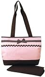 Baby Essential Pink Polka Dots Ribbon Shoulder Diaper Bag