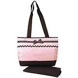 Baby Essential Pink Polka Dots Ribbon Shoulder Diaper Bag