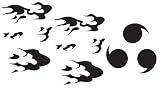 Naruto Shippuden Sasuke Curse Mark Temporary Tattoo GE 8821