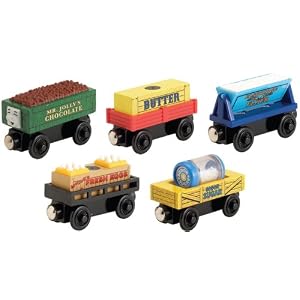 Thomas & Friends Wooden Railway - Cookie Factory Cargo Pack with Rickety Troublesome Truck