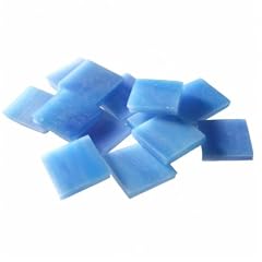 Tiffany-Glas Mosaik 15x15mm 200g Caribik