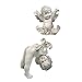 Design Toscano SH93042209 Tumbling Cherub Statue, Set of Topsy and Turvey,Antique Stone