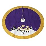 48" NFL Minnesota VIkings Snowman Family Christmas Tree Skirt