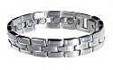 Magnetarmband Edelstahl dreireihig - Magnetschmuck