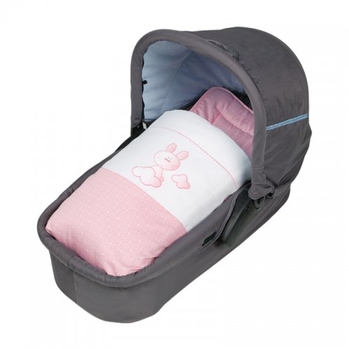 Imagen principal de Bolín Bolón-Saco coche desenfundable-Colección Nubes-32 Rosa