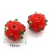 16mm 50pcs Handmade Lampwork beads ceramic glass beads loose beads