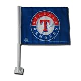 Texas Rangers Car Flag