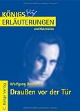K&ouml;nigs Erl&auml;uterungen und Materialien, Bd.299, Drau&szlig;en vor der T&uuml;r - Wolfgang Borchert