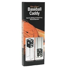 Unique Hot Glove Baseball Caddy, Holds 24 Baseballs