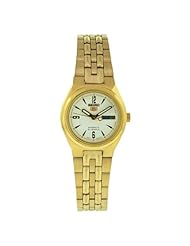 Seiko Womens SYMA22K Stainless Steel Analog with White Dial Watch