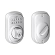 Schlage BE365VPLY626 Plymouth Keypad Deadbolt, Satin Chrome