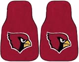 Fanmats Arizona Cardinals Team 2 Piece Car Mats