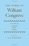 The works of William Congreve