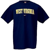 West Virginia Mountaineers Blue Classic College Short Sleeve T Shirt By Nike Team Sports