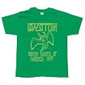Led Zeppelin - 1977 Kelly Green T-Shirt
