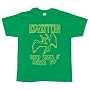 Led Zeppelin - 1977 Kelly Green T-Shirt