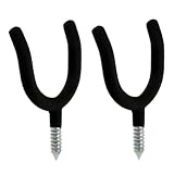 Buy 2pc Heavy-Duty Jumbo Tool Holder U-Hooks for Garden Tools, Shovels, Rakes by Industrial Tools