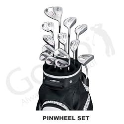 Adams Lady A7 OS 14-Piece Pinwheel Full Set in Petite Length