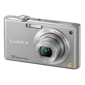 Panasonic Lumix FX40 Digital Camera - Silver (12.1MP, 5x Optical Zoom) 2.5 inch LCD