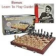 Kasparov Grandmaster Chess Set- Spruce-Tek (TM) Chess Pieces - Toys & Games > Chess Sets
