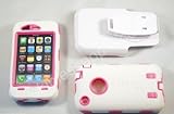 OTTERBOX DEFENDER CASE For iPhone 3G 3GS (WHITE PINK)BULK