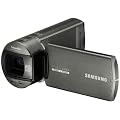 Samsung HMX-Q10 Full HD Camcorder (10-fach opt. Zoom, 6,85 cm (2.7 Zoll) Display, Touchscreen, bildstabilisiert) silber