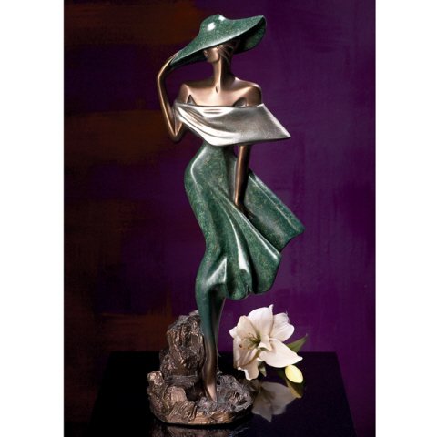 Sale - The Breeze Art Deco Statue Sculpture - Ships Immediatly !!