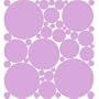 Purple Perk Polka Dot Peel & Stick Wall Pops Stickers