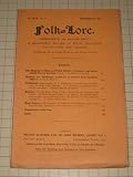 Dec.31,1921 Folk-Lore Society - Mingling of Fairy and Witch Beliefs in 16th and 17th Century Scotland