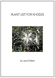 Plant list for Rhodes