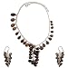 Smokey Quartz Necklace and Earrings Set Sterling Silver Gemstone Jewelry