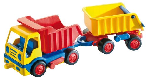 Wader Basics Dump Truck With Trailer Wader Basics Dump Truck With Trailer