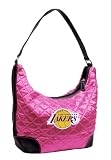 NBA Los Angeles Lakers Pink Quilted Hobo