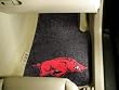 Univ of Arkansas Car Mats 2 Piece universal fit Car Floor Mat (Rug) - Arkansas Razorbacks