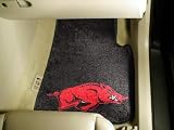 Univ of Arkansas Car Mats 2 Piece universal fit Car Floor Mat (Rug) - Arkansas Razorbacks