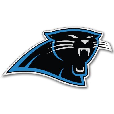 Carolina Panthers NFL Football bumper sticker 6
