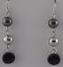 Tri-spheres Earrings