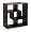 Winsome 92130 Espresso Beechwood STORAGE SHELF STACKABLE L-SHAPE
