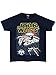 STAR WARS Boys Millennium Falcon T-Shirt Size 6 Navy