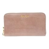 miumiu(ミュウミュウ) クロコ型押し ラウンドファスナー長財布 CIPRIA 5M0506 並行輸入品
